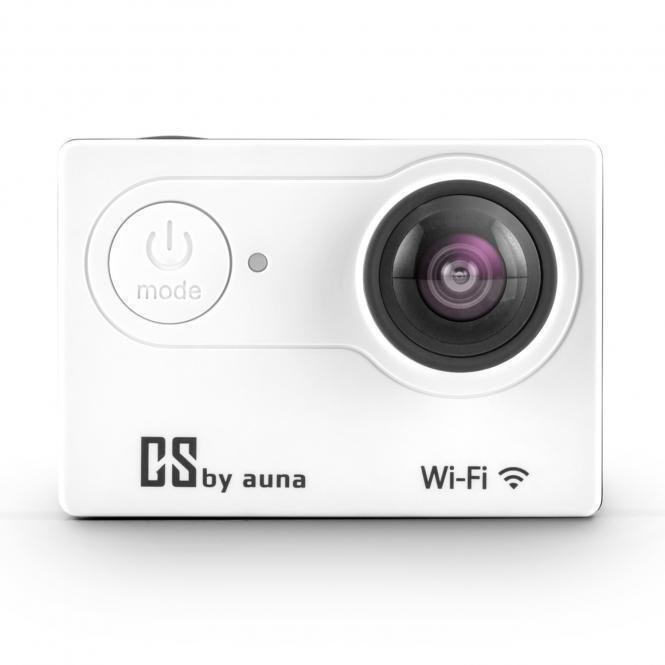 Caméra d'action Auna CS ProExtrem Plus Action Camera WiFi 4K Battery Underwater White