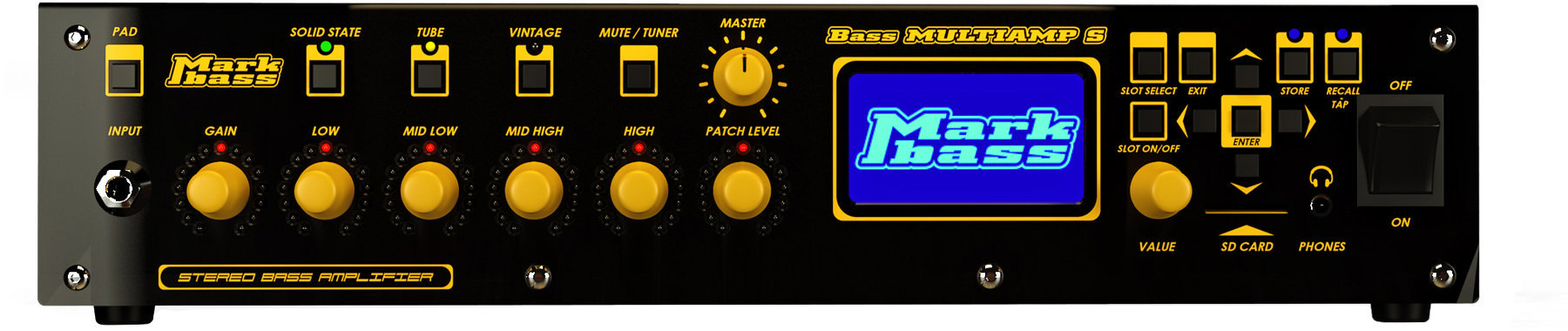 Τρανζίστορ Ενισχυτής Μπάσων Markbass Bass Multiamp S 2015
