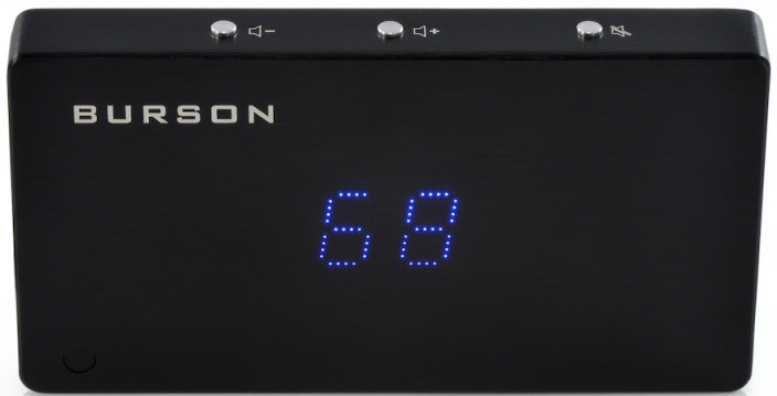 Pré-amplificador de auscultadores Hi-Fi Burson Audio Conductor Air Black