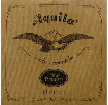 Struny pro kytaru Aquila New Nylgut BanjoUke Set GCEA High-G - 1