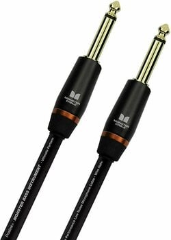 Καλώδιο Μουσικού Οργάνου Monster Cable Prolink Bass 12FT Instrument Cable Μαύρο χρώμα 3,6 m Ευθεία - Ευθεία - 1