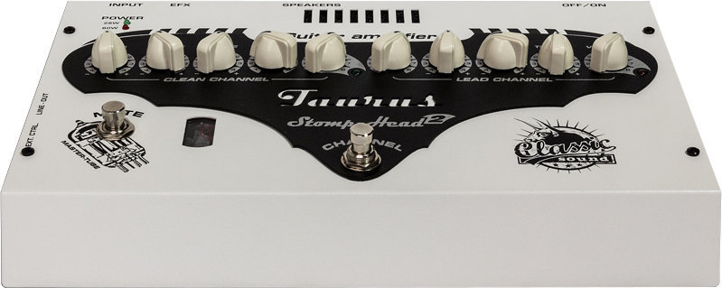Pololampový gitarový zosilňovač Taurus Stomp-Head 2.CL