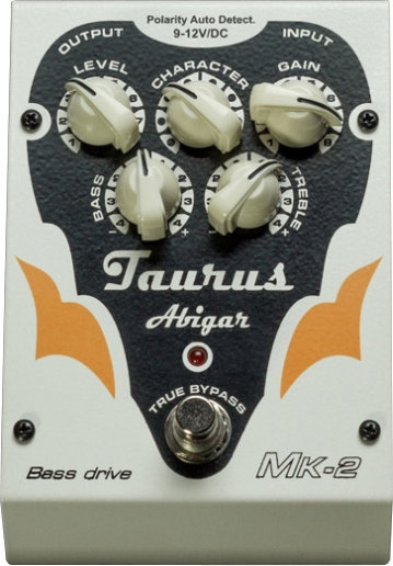 Effektpedal til basguitar Taurus Abigar Mk2 Bass Drive