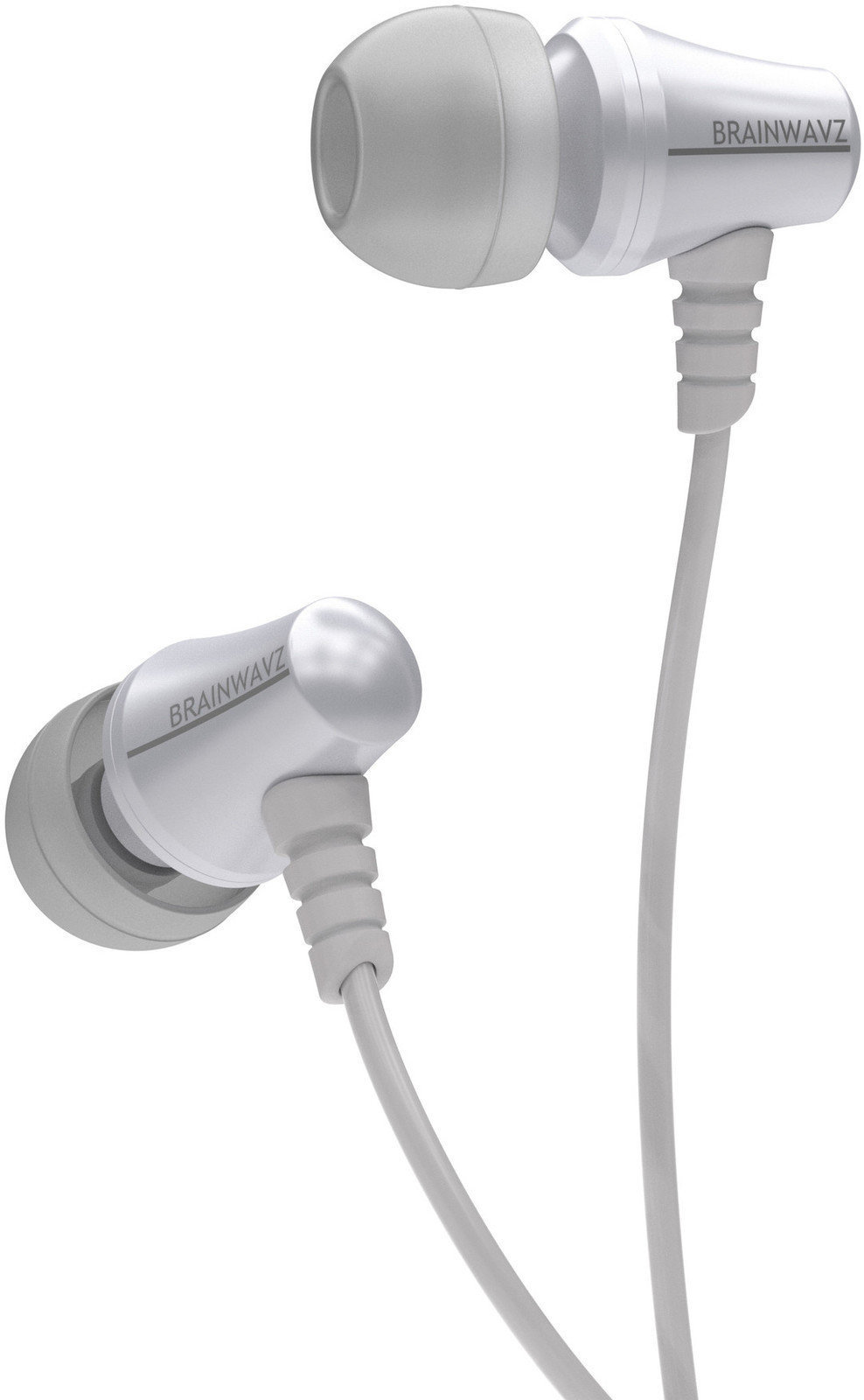 In-Ear Headphones Brainwavz Jive Noise Isolating In-Ear Earphone with Mic/Remote White