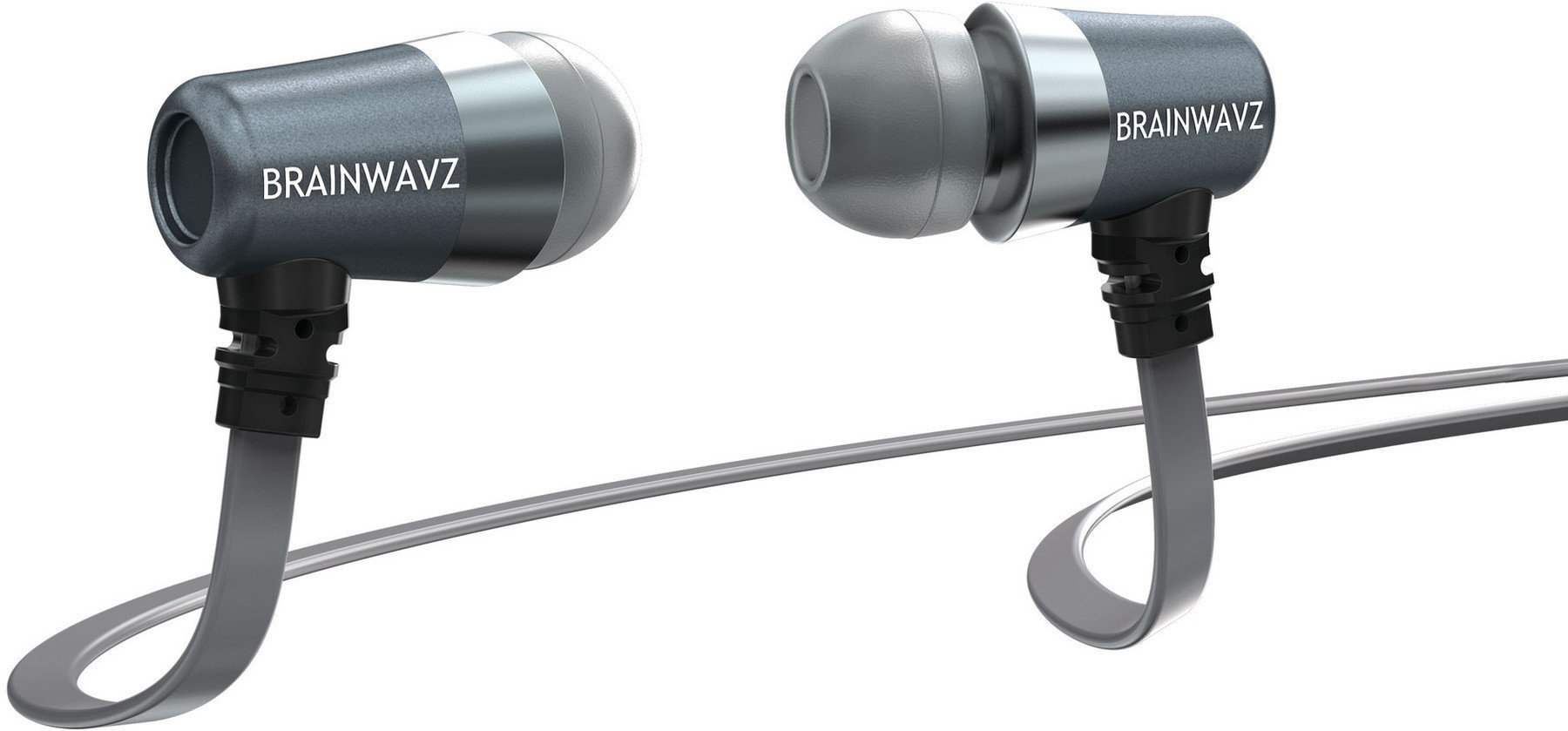 In-ear hörlurar Brainwavz S1 Noise Isolating In-Ear Earphones with Mic/Remote Grey