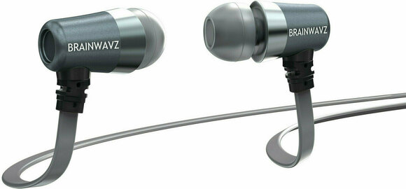 In-ear hörlurar Brainwavz S1 Noise Isolating In-Ear Earphones with Mic/Remote Grey - 1