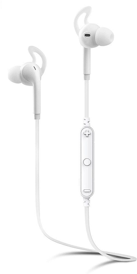 Auscultadores intra-auriculares sem fios AWEI A610BL Sport Wireless In-Ear Headset with Mic White