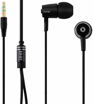 Auscultadores intra-auriculares AWEI ESQ7 In-Ear Headphone Black - 1