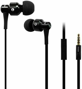 Ecouteurs intra-auriculaires AWEI ES500i Wired In-ear Headphones Earphones Headset Black - 1