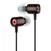 En la oreja los auriculares GGMM EJ202 Hummingbird - Premium In-Ear Earphone Headset Black