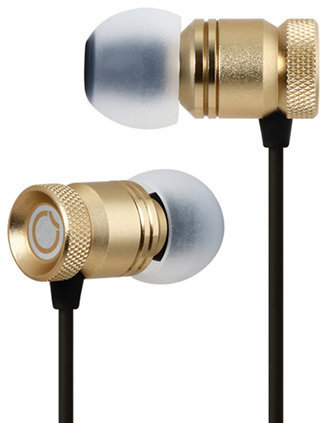 In-Ear-hovedtelefoner GGMM EJ102 Nightingale - Premium In-Ear Earphone Headset Gold