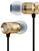 In-ear hoofdtelefoon GGMM EJ102 Nightingale - Premium In-Ear Earphone Headset Gold