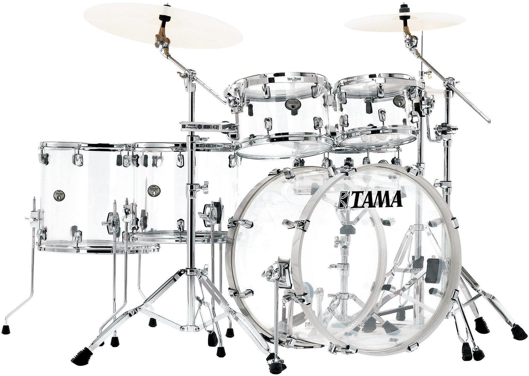 Akustik-Drumset Tama VI62RZ-CI Silverstar Mirage