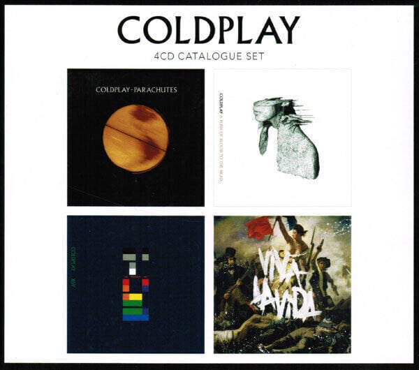 Muziek CD Coldplay - 4CD Catalogue Set (4 CD)