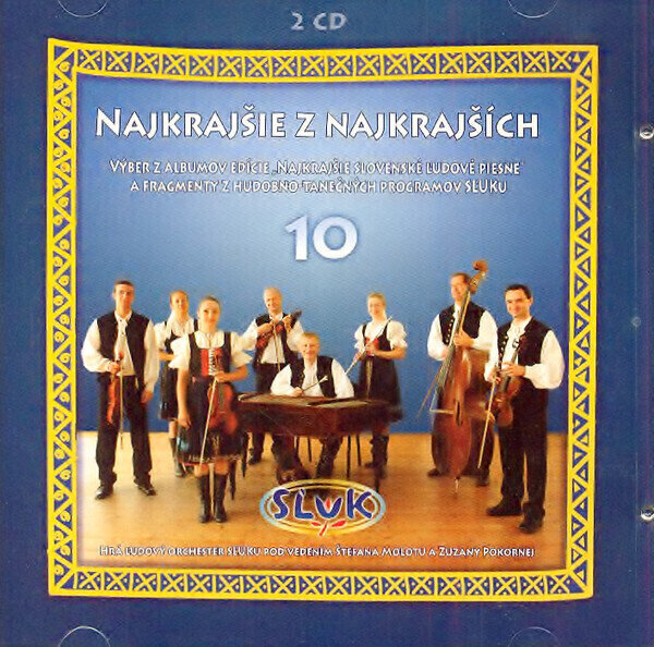 CD диск SĽUK - Najkrajšie z najkrajších (10) (2 CD)