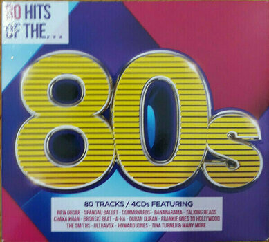 CD диск Various Artists - 80 Hits Of The 80 (4 CD) - 1