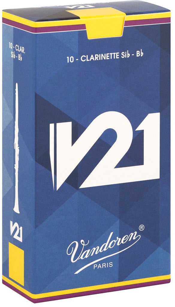 Тръстикова пластинка за кларинет Vandoren V21 Bb-Clarinet 2.5 Тръстикова пластинка за кларинет