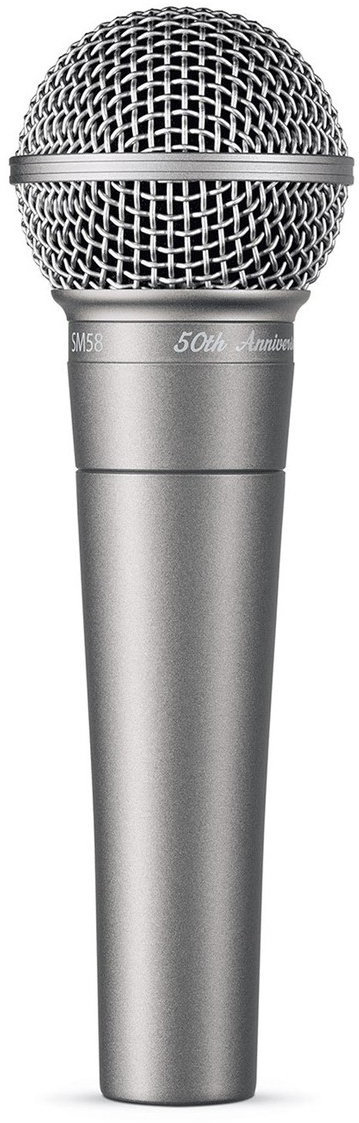 Vokálny dynamický mikrofón Shure SM58-50A
