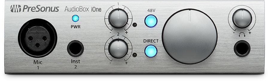 Interfață audio USB Presonus AudioBox iOne Limited Platinum Edition