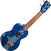 Szoprán ukulele Mahalo MK1BA Szoprán ukulele Batik Transparent Blue