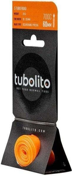 Chambres à Air Tubolito S Tubo Road 18 - 28 mm 60.0 Presta Tube de vélo