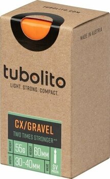 Bike inner tube Tubolito Tubo CX/Gravel 30-40 mm 60.0 Presta Bike Tube - 1