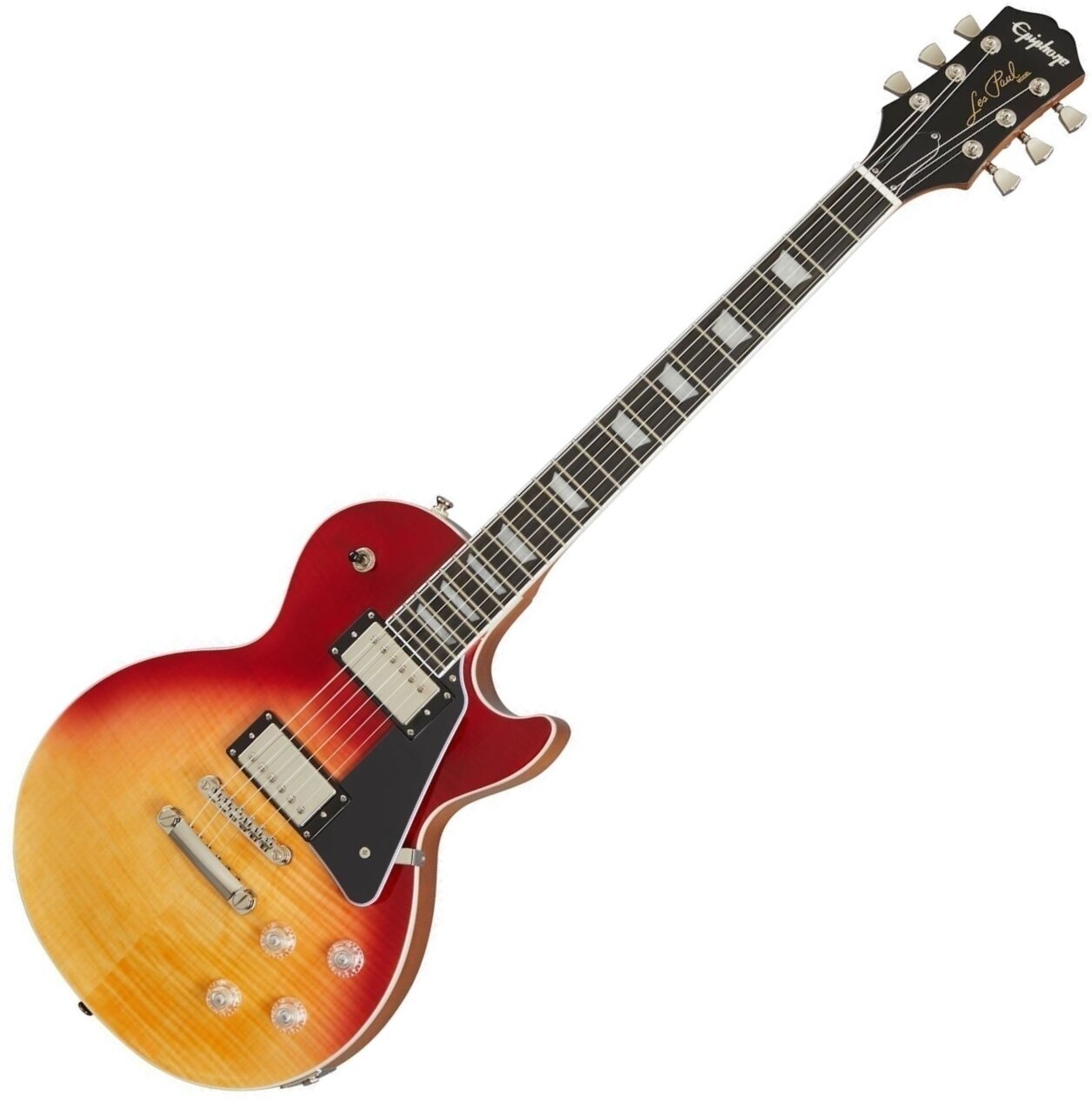 Epiphone Les Paul Modern Figured Magma Orange Fade