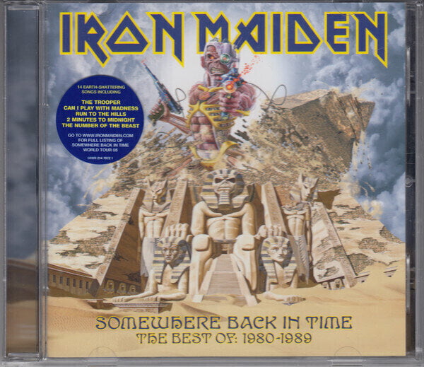 Muzyczne CD Iron Maiden - Somewhere Back In Time: The Best Of 1980 (CD)