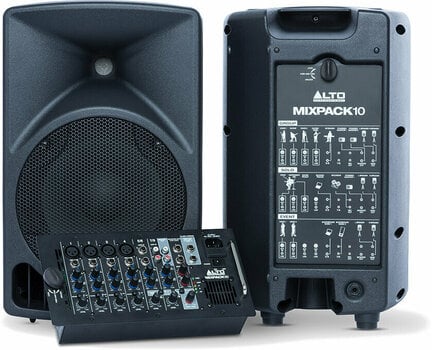 Draagbaar PA-geluidssysteem Alto Professional Mixpack 10 Draagbaar PA-geluidssysteem - 1