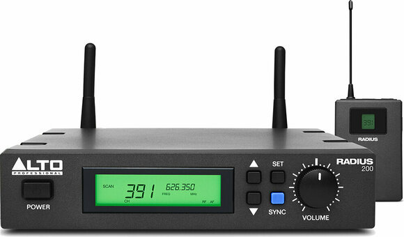 Wireless Intrument Set Alto Professional Radius 200M - 1