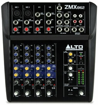 Table de mixage analogique Alto Professional ZMX862 - 1