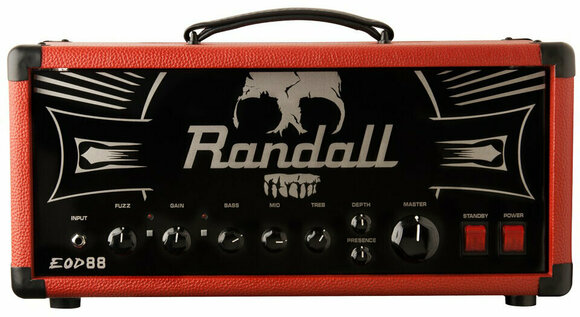 Buizen gitaarversterker Randall EOD 88 Head Red - 1