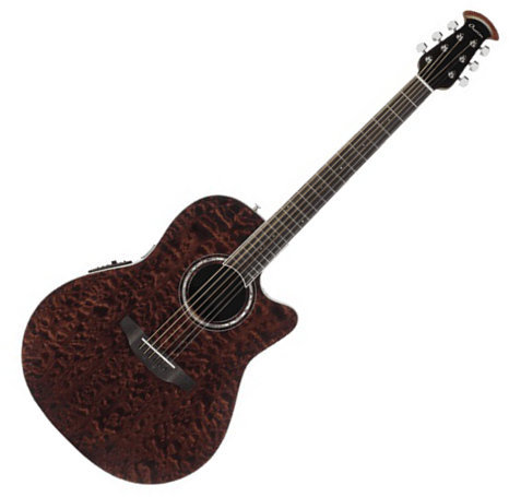 Special elektroakustinen kitara Ovation CS28P-TGE Celebrity Plus Tiger Eye