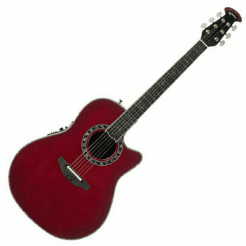 Speciel akustisk-elektrisk guitar Ovation C2079AX-CCB Custom Legend Cherry Burst - 1