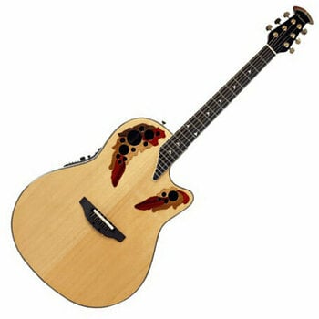 Special Acoustic-electric Guitar Ovation 2078AX-4 Elite Natural - 1