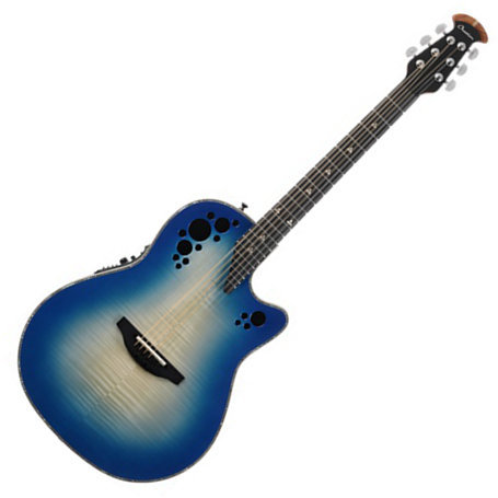 Elektroakusztikus gitár Ovation C2078AXP-RB Elite Plus Natural