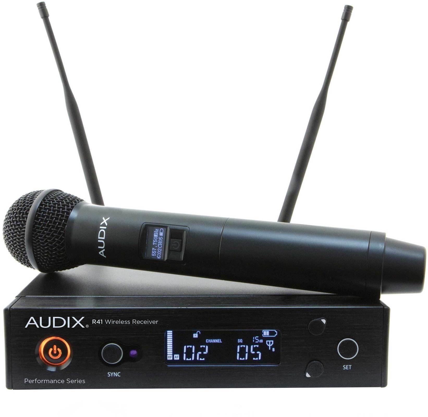 Conjunto de microfone de mão sem fios AUDIX AP41 OM2