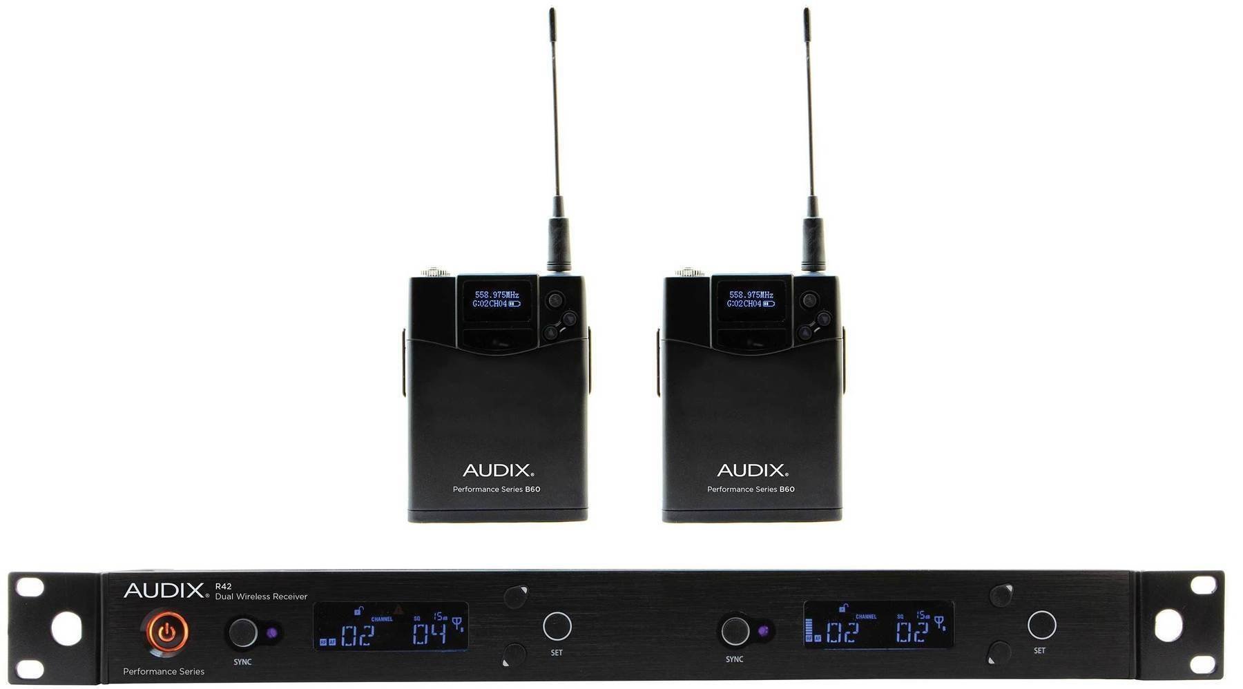Nástrojový bezdrôtový systém AUDIX AP42 BP
