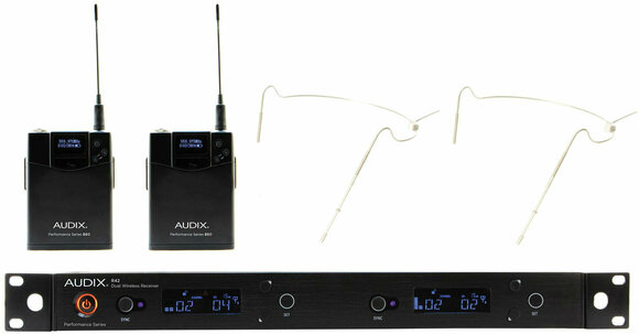 Naglavni brezžični sistem AUDIX AP42 HT5 BG - 1