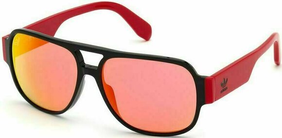 Lifestyle Glasses Adidas OR0006 01U Shine Black Red/Mirror Red L Lifestyle Glasses (Just unboxed) - 1