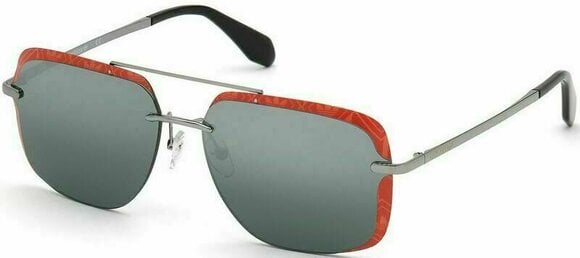 Lifestyle cлънчеви очила Adidas OR0017 12C Shine Dark Ruthenium/Smoke Mirror Silver Lifestyle cлънчеви очила - 1
