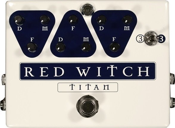 Gitaareffect Red Witch Titan Triple Delay Pedal