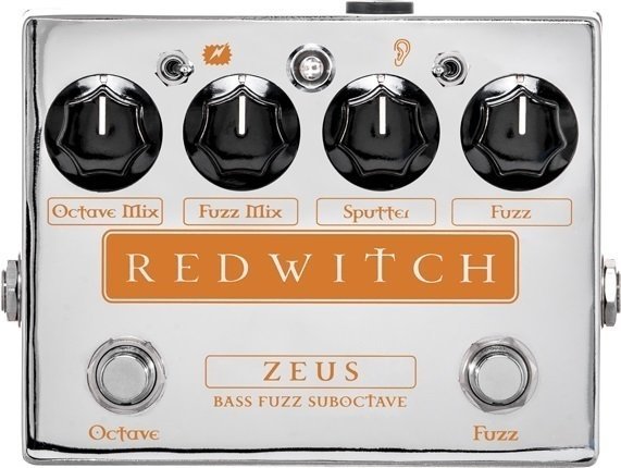 Bassguitar Effects Pedal Red Witch Zeus Bass Fuzz Suboctave
