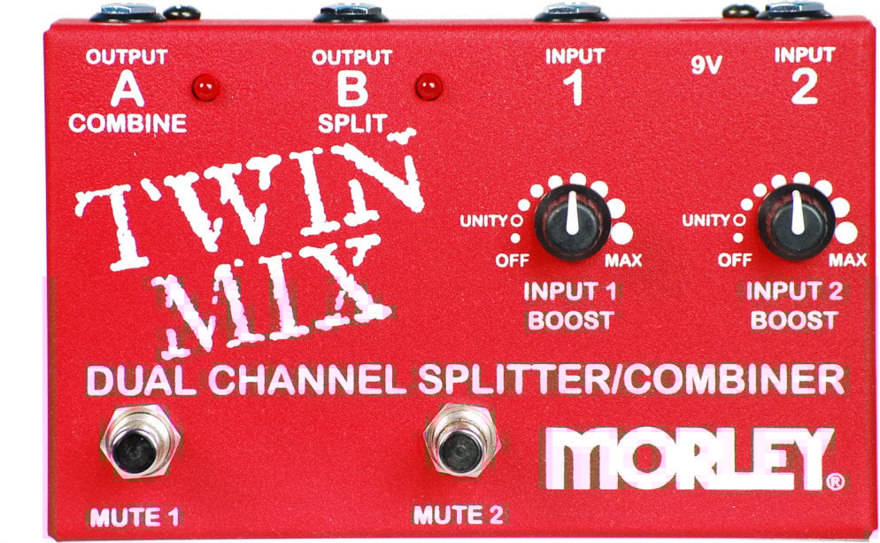 Voetschakelaar Morley ABY Twin Mix