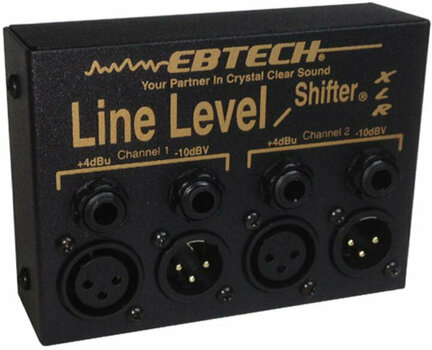 Efeito para guitarra Morley Ebtech Hum Line Level Shifter XLR 2 CH B - 1