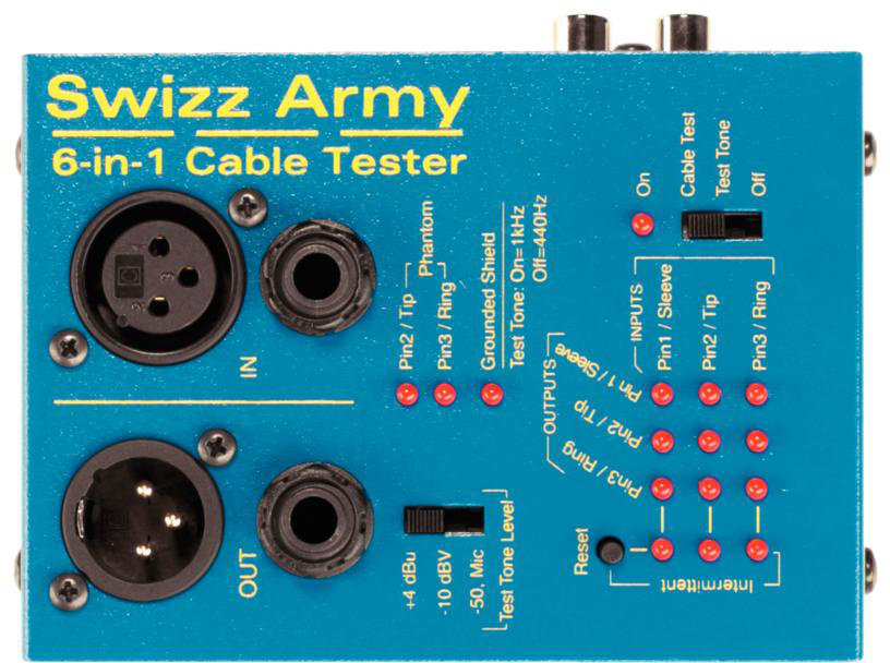 Teteur de câble Morley Ebtech Swizz Army 6 in 1 Cable Testers