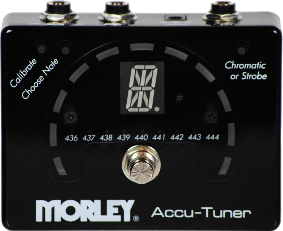 Pédale accordeur chromatique Morley Accu Tuner