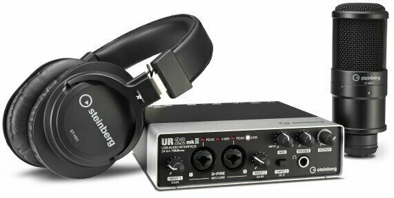USB audio prevodník - zvuková karta Steinberg UR22MK2 Recording Pack - 1