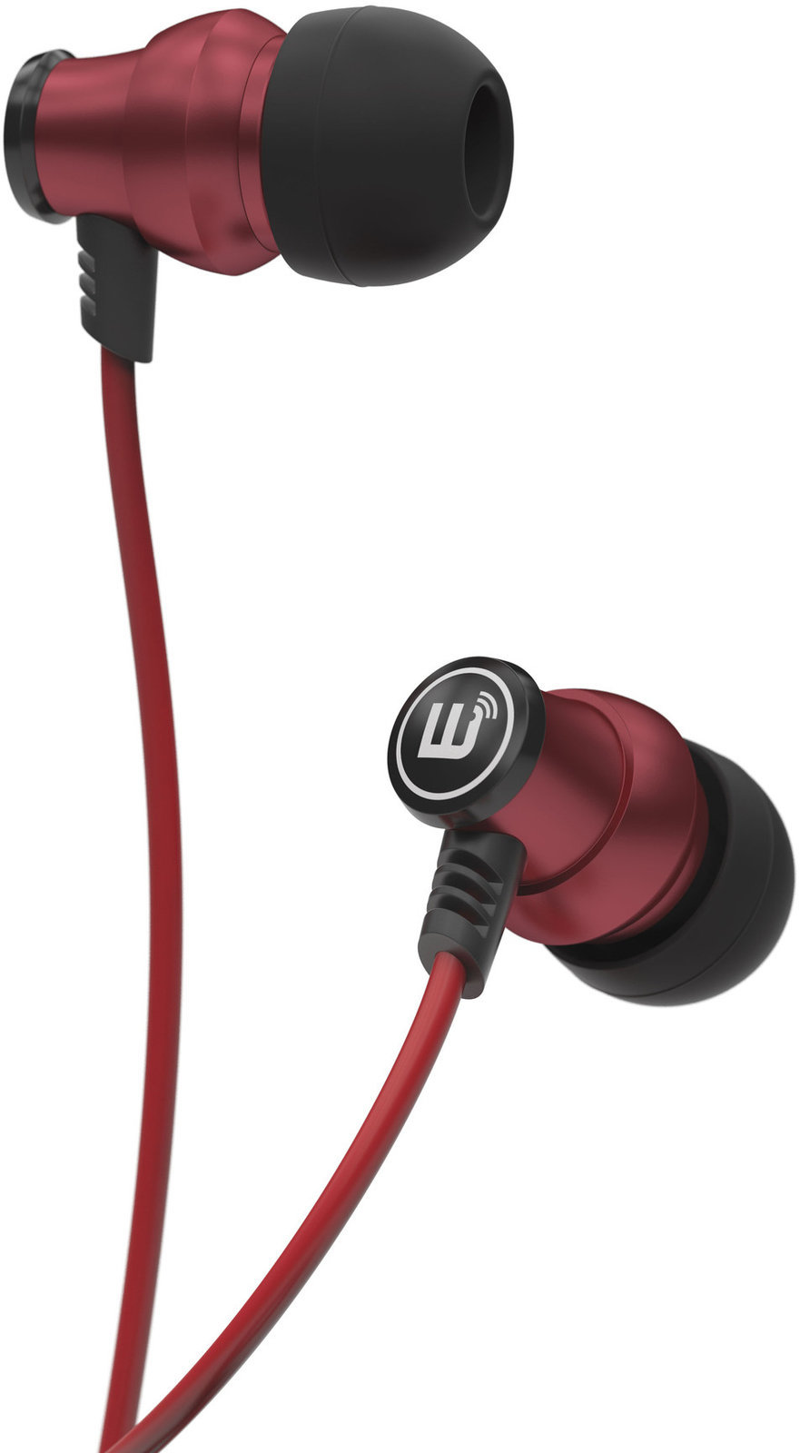 In-Ear-hovedtelefoner Brainwavz Delta In-Ear Earphone Headset Red