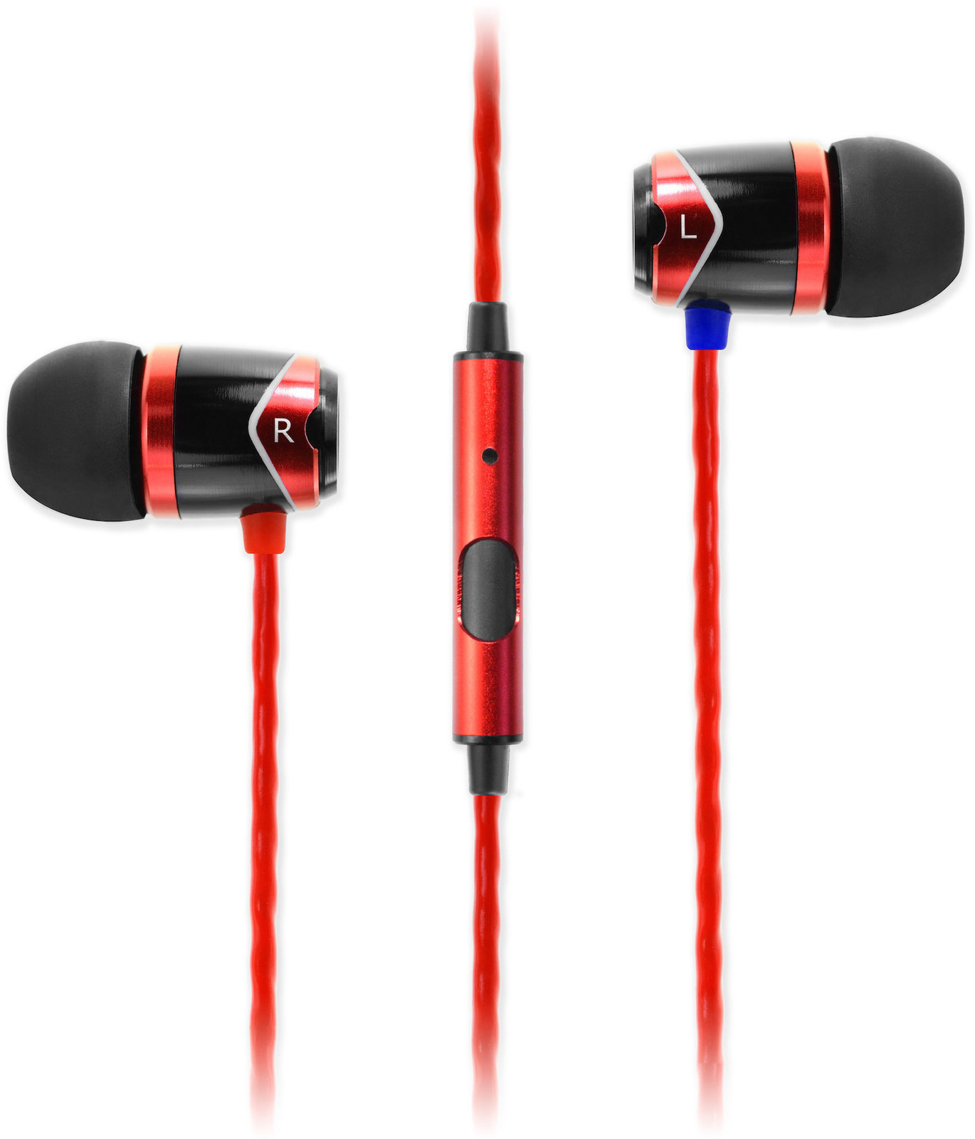 Ecouteurs intra-auriculaires SoundMAGIC E10S Red